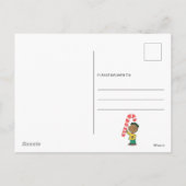 Franklin Pepermunt Snoepgoed Feestdagenkaart (Achterkant)