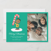 Franklin Pepermunt Snoepgoed Feestdagenkaart (Voorkant)