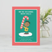 Franklin Pepermunt Snoepgoed Feestdagenkaart (Staand voorkant)