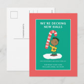 Franklin Pepermunt Snoepjes Feestdagenkaart (Voorkant / Achterkant)