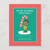 Franklin Pepermunt Snoepjes Feestdagenkaart (Voorkant)