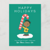 Franklin Pepermunt Snoepjes Feestdagenkaart (Voorkant)