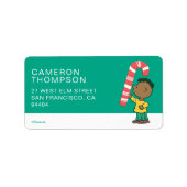 Franklin Peppermint Snoep Etiket (Voorkant)