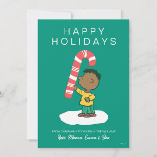 Franklin Peppermint Snoep Feestdagenkaart