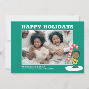 Franklin Peppermint Snoep Feestdagenkaart