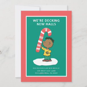 Franklin Peppermint Snoep Feestdagenkaart