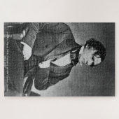 Franklin Pierce 14de President van Amerika. Legpuzzel (Horizontaal)