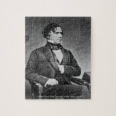 Franklin Pierce 14e President van Amerika. Legpuzzel (Verticaal)