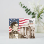 Franklin Pierce - 14e President van de Verenigde S Briefkaart (Staand voorkant)