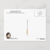 Franklin Pierce - 14e President van de Verenigde S Briefkaart (Achterkant)