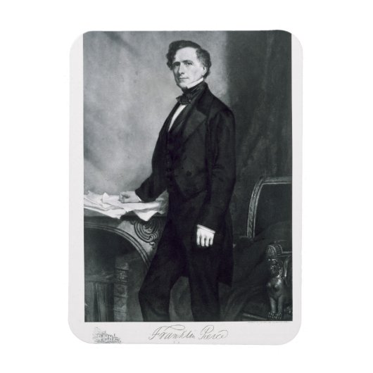 Franklin Pierce, 14e President van de Verenigde St Magneet (Verticaal)