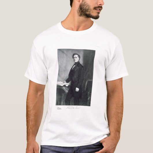 Franklin Pierce, 14e President van de Verenigde St T-shirt (Voorkant)