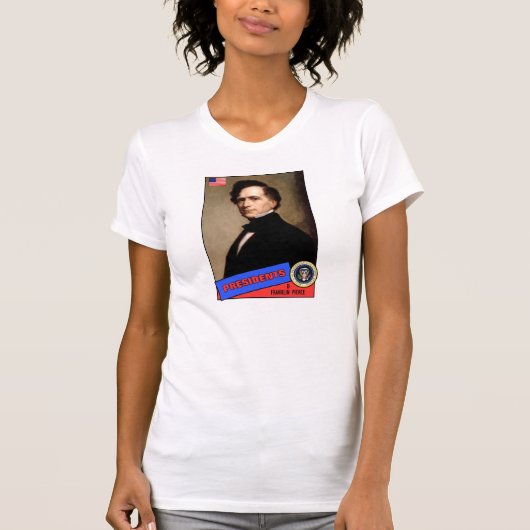 Franklin Pierce-honkaarten T-shirt (Voorkant)