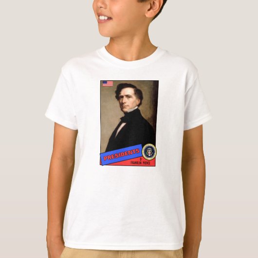 Franklin Pierce-honkaarten T-shirt (Voorkant)