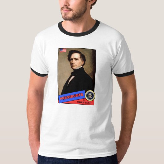 Franklin Pierce-honkaarten T-shirt (Voorkant)
