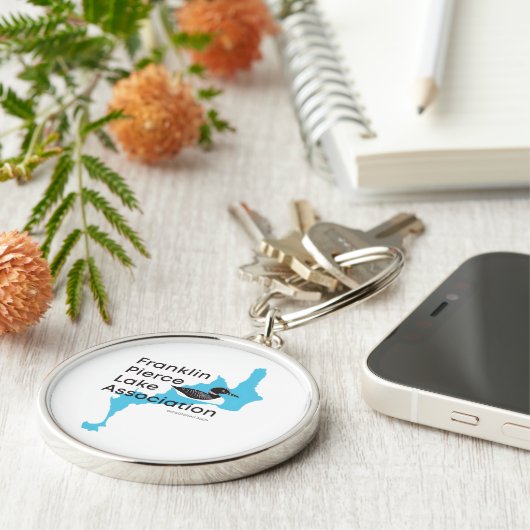 Franklin Pierce Lake Association Sleutelhanger (Zijkant)