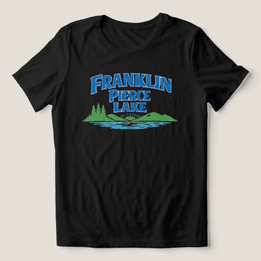 Franklin Pierce Lake Dames T-Shirt (Design voorkant)