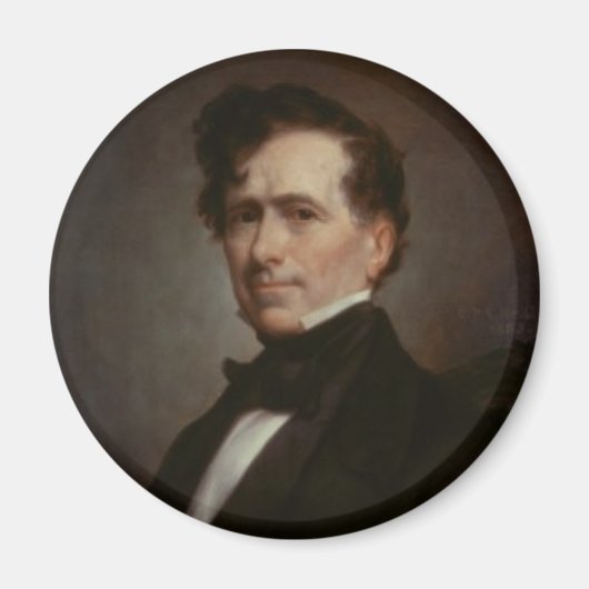 Franklin Pierce Magnet (Voorkant)