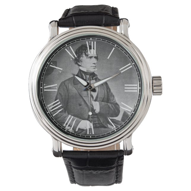 Franklin Pierce President  Horloge (Voorkant)