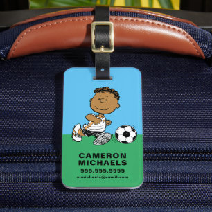 Franklin Plays Soccer Bagagelabel