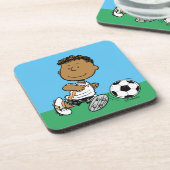 Franklin Plays Soccer Bier Onderzetter (Linkerzijde)