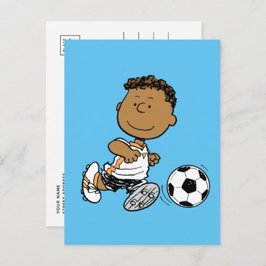 Franklin Plays Soccer Briefkaart (Voorkant / Achterkant)