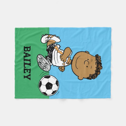 Franklin Plays Soccer Fleece Deken (Voorkant (Horizontaal))