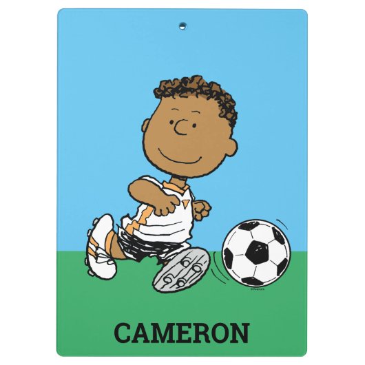 Franklin Plays Soccer Klembord (Achterkant)