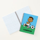 Franklin Plays Soccer Notitieboek (Binnen)