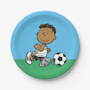 Franklin Plays Soccer Papieren Bordje
