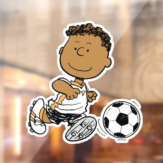 Franklin Plays Soccer Raamsticker (Vel 2)