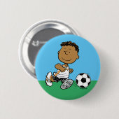 Franklin Plays Soccer Ronde Button 5,7 Cm (Voorkant /achterkant)