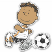 Franklin Plays Soccer Sticker (Voorkant)