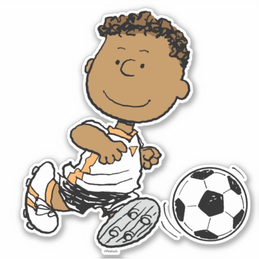 Franklin Plays Soccer Sticker (Voorkant)