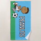 Franklin Plays Soccer Strandlaken (Voorkant)
