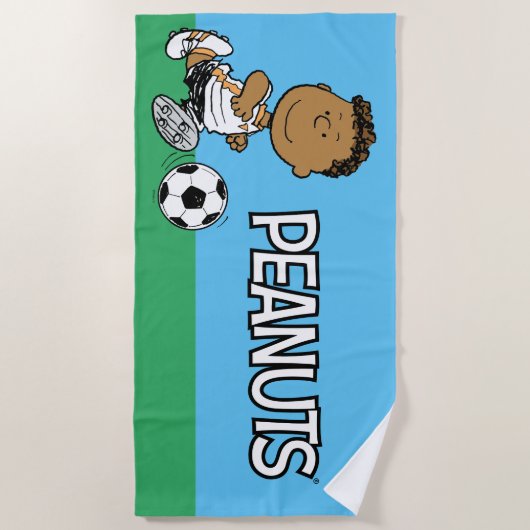 Franklin Plays Soccer Strandlaken (Voorkant)