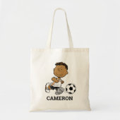 Franklin Plays Soccer Tote Bag (Voorkant)
