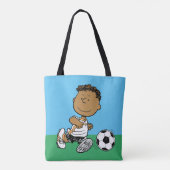 Franklin Plays Soccer Tote Bag (Achterkant)