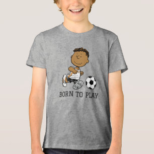 Franklin Plays Soccer Tri-Blend Shirt
