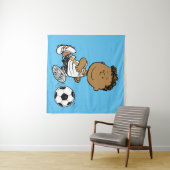 Franklin Plays Soccer Wandkleed (In Situ (horizontaal))