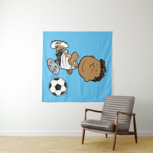 Franklin Plays Soccer Wandkleed (In Situ (horizontaal))