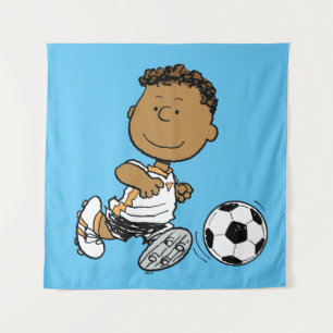 Franklin Plays Soccer Wandkleed