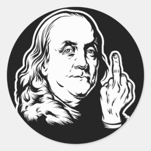 Franklin Ronde Sticker