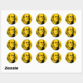 Franklin Ronde Sticker (Vel)