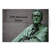 Franklin Roosevelt beeld FDR Memorial (Voorkant Horizontaal)