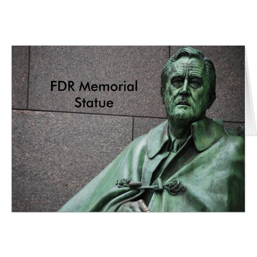 Franklin Roosevelt beeld FDR Memorial (Voorkant Horizontaal)