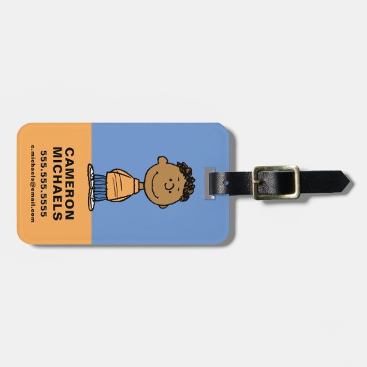 Franklin Smiling Bagagelabel (Voorkant horizontaal)