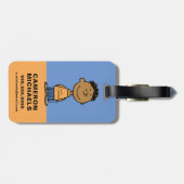 Franklin Smiling Bagagelabel (Achterkant horizontaal)