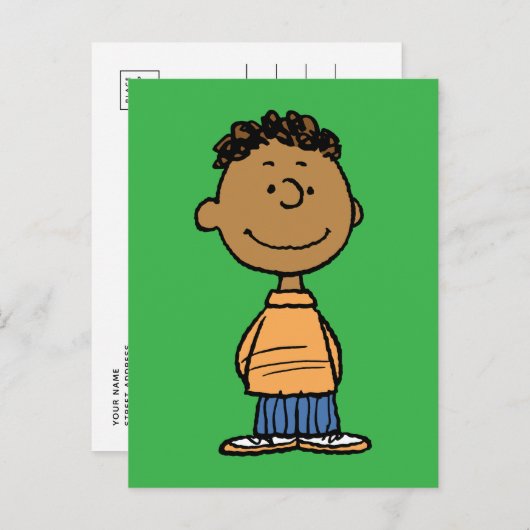 Franklin Smiling Briefkaart (Voorkant / Achterkant)