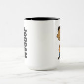 Franklin Smiling | Jouw namen toevoegen Mok (Midden)